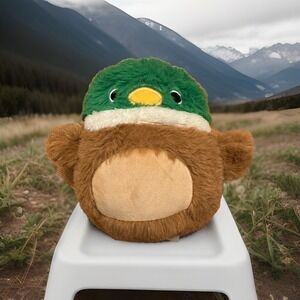 Squishmallow 5" Avery Mallard Duck Plush Toy New Fuzzamallow Green Brown